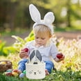 thumbnail image 5 of Plush Easter Bunny Basket Rabbit Buckets with Long Ear for Kids Easter Tote Bags for Party Decorations Candy Gifts Bags, 5 of 7