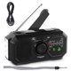 thumbnail image 1 of Crank radio | Solar Charged Hand Crank Power Generation Radio,Wind Up Solar Radio for Outdoor Camping Survival, 1 of 5