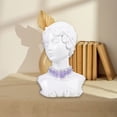 thumbnail image 6 of Resin Bust Mannequin for Necklace Earring Pendant Display Jewelry Stand Organizer Home Decoration Photography Props, 6 of 7