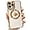 White, variant on Compatible with iPhone 12 Pro Max Magnetic Case-6.7 Inch,with Wings, Heart,Angel Pattern Luxury Plating Phone Case for Women Girls with Camera Lens Protector Back Cover-White
