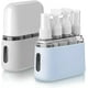 thumbnail image 3 of Mini Shampoo Dispenser Portable Travel Bottle Set Leak Proof Pump Bottles Containers Travel Size Containers Airplane Accessories Kits for Toiletries Shampoo Conditioner Lotion Liquid (Gray,4 in 1), 3 of 8