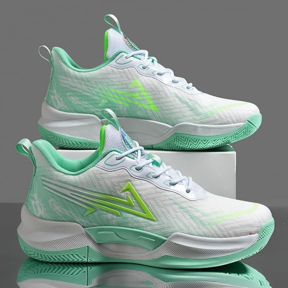 ChiVerve Mens Basketball Shoes Breathable Indoor Athletic Shoes Youth Outdoor Fashion Sneakers Comfortable Basketball Shoes for Boys