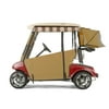 Club Car DS Golf Cart PRO-TOURING Sunbrella Track Enclosure - Wheat