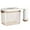 Clear, variant on NSESSHome Food Saver Marinade Container, Vacuum Seal Containers For Food 2.7L