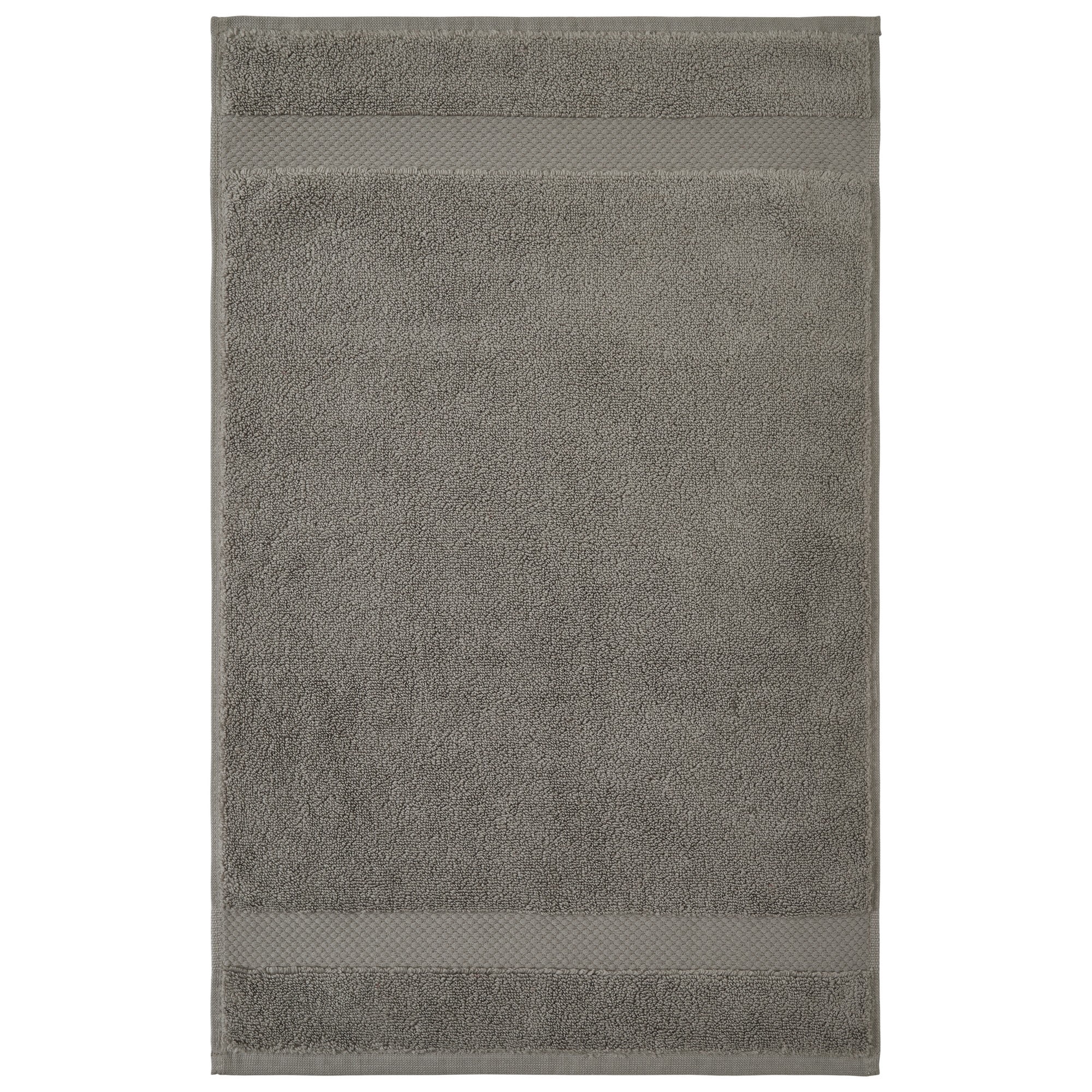 Better Trends 6 Pack 100% Ring Spun Cotton Luxury Gray Hand Towels Sets Highly Absorbent face Towel 16" x 26" Small Towels Set for Kitchen Bathroom, Gym, Splash Collection