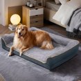 thumbnail image 5 of PayUSD Dog Bed for Large Medium Small Dogs Orthopedic Dog Sofa Bed Non Slip Pet Couch with Removable Washable Cover Supportive Egg Crate Foam S to XL, Dark Gray, 5 of 9