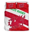 thumbnail image 2 of Juego de cama Wales Rugby Sporty Style, 2 of 6