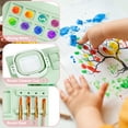 thumbnail image 3 of Unique Bargains Silicone Painting Mat, 2 Pcs Silicone Mats for Crafts Arts, Green, 3 of 6