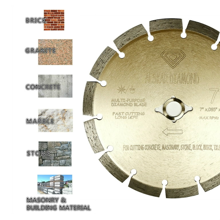 7 inch diamond tile on sale saw blade