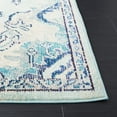 thumbnail image 3 of SAFAVIEH Madison Elinor Traditional Distressed Area Rug, Teal/Beige, 9' x 12', 3 of 8