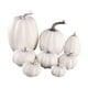 thumbnail image 1 of 8 Uds. de Calabazas de Artificiales de Diferentes Tamaños, Decoraciones de Festival Realistas, Ligeras, Versátiles, Apilables, Decoración de C Blanco Macarena accesorios de calabaza, 1 of 8