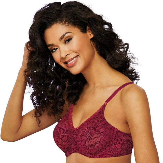 Bali Womens Lace and Smooth Seamless Underwire Bra - Best-Seller, 36DD