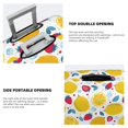 thumbnail image 4 of Haiem Strawberry Lemon Luggage Cover Printed Suitcase Covers for Luggage Elastic Washable Suitcase Protector Fits 18-32 Inch Luggage-Medium, 4 of 8