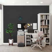 Glidden HEP Grab-N-Go Onyx Black / Black Flat Interior Paint with Primer, 1 Gallon