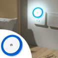 thumbnail image 6 of xjwjuw Dimmable LED Night Light, Plug Into Wall, Light Sensor Auto On/Off, Warm White, Fire-Retardant ABS, Energy-Efficient 0.6W, for Baby Room, Bathroom, Stairway, Corridor, Bedroom Night Lighting, 6 of 8