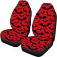 thumbnail image 6 of Qpednta Halloween Bat Car Seat Covers 4 Pcs, Auto Car Front Seats and Rear Bench Cove Universal Car Interior Accessories Automobile Seat Cover for Most Cars Truck Van SUV, 6 of 7