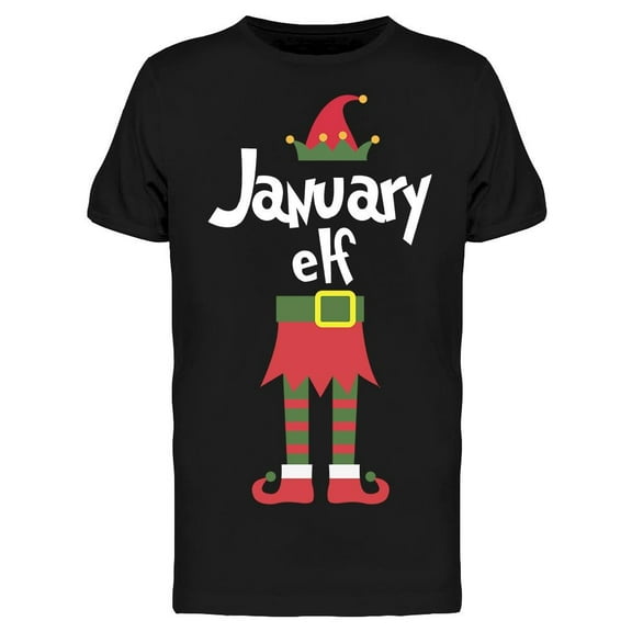 Cool Elves Are Born In January Men's T-shirt