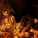 thumbnail image 5 of Cadena de luces de Halloween, luces LED impermeables de calabaza, luz navideña para decoración de interiores y exteriores con 8 modos de parpadeo, luz de decoración de Halloween con USB o batería (40 luces, 20 pies, blanco cálido) Zhivalor XMWJ094, 5 of 8