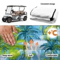 thumbnail image 6 of XYZCANDO Golf Cart Seat, Compatible with Universal Golf Cart Seat, Suitable for Club Car Fashion, Palm Tree Tropical, 6 of 8