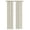 BEIGE, variant on Mainstays Sheer Grommeted Curtain, Set of 2, Solid Black, 38” W x 63” L