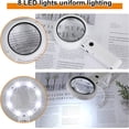 thumbnail image 5 of Jinsinto 3.5X 10X Standing Handheld Illuminated Magnifier with 8 LED Light, Reading Magnifier, Table Magnifier with Folding Stand, for Reading, Inspection, Soldering, Crafts, Repair, 5 of 5