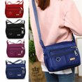 thumbnail image 3 of EYIIYE Ladies Crossbody Bag Waterproof Zipper Closure Multi-Layer Messenger Bag, 3 of 8