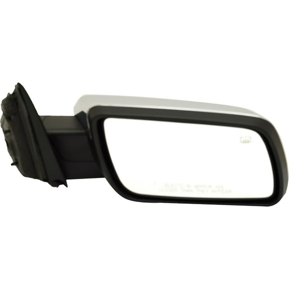 MIRROR Compatible with 2009-2012 Ford Flex Right Passenger Heated Power Glass With memory Chrome