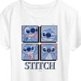 thumbnail image 3 of Disney - Lilo & Stitch - All The Expressions of Stitch - Women's Short Sleeve Graphic T-Shirt, 3 of 5