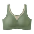 thumbnail image 5 of WCJM Up To 50% Off Bra High Waist Bra And Panty Set Nylon,Spandex Bra Green,Xxl, 5 of 5