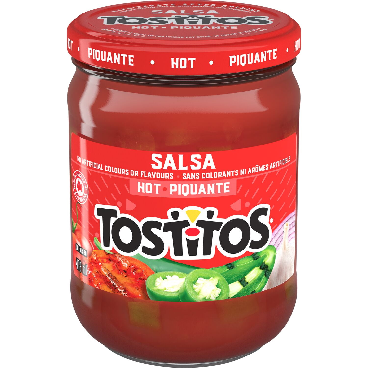 Tostitos Hot Salsa, 418 ml.