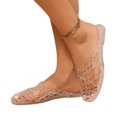 thumbnail image 2 of Zapatos Playa para Mujeres Planos Transpirables Viajes Al Aire Libre (36) Blanco, 2 of 8
