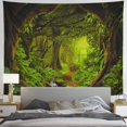 thumbnail image 3 of Tapiz Tushelia Forest Nature Tree Cave para colgar en la pared, 3 of 6