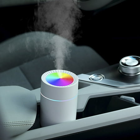 

Werulen Humidifier Indoor Flash Deals USB Humidifier With Colorful Large Capacity 350ML Quiet Cool Mist Humidifier For Car And Office Plants Easy To Clean