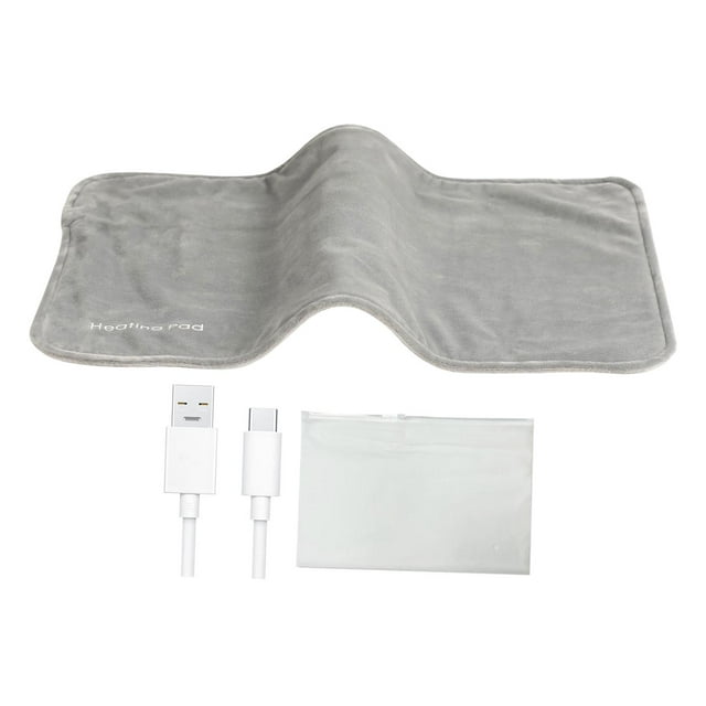 DOLITY Heating Pad Breathable Portable for Women Men Graphene Blanket Washable Electric Gray