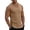 Khaki, variant on Men's Vertical Stripe Knit Tank Tops Soft Stretch Sleeveless Casual Vests for Summer Gym Fitness Workout Daily Outdoor Wear Vacation Beach Black M