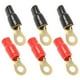 thumbnail image 1 of 3 pares de adaptadores de enchufe de audio, conectores de cable de altavoz, conectores de cable de audio, conectores de cable de amplificador 0GA, 1 of 6