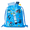 Blue, variant on Lightweight Drawstring Swim Bag for Pool, Beach and Summer Activities, Blue