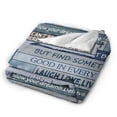 thumbnail image 2 of LHSHID To My Son Throw Blanket Soft Fuzzy Fleece Blanket For Couch Bed Living Room Decoration 60x80in, 2 of 6
