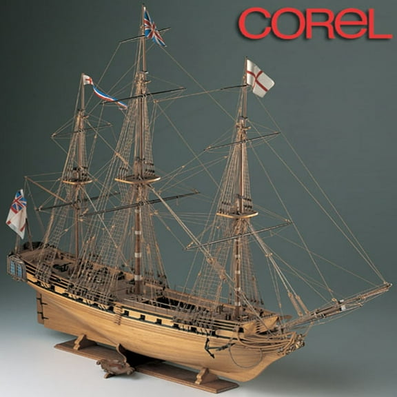 COREL HMS UNICORN BRITISH FRIGATE 1:75SCALE KIT