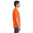 thumbnail image 3 of Gildan High Visibility Short Sleeve T-Shirt Hi Vis Workwear for Men 5.3oz T-Shirt Safety Orange XL, 3 of 5