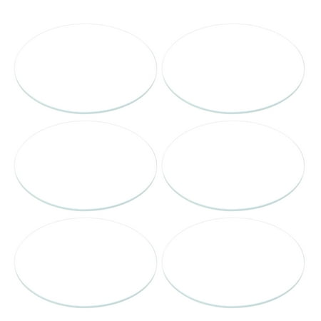 

Uxcell 6pack Watch Glass Crystal Lens 42.5mm Dia. 1.1mm Edge Thickness Double Dome Round Clear Watch Glass