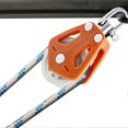thumbnail image 1 of Polea marina - Poleas de rotación para elevación - Bloque de poleas duradero, accesorios para embarcaciones, diseñado para cuerdas fibrosas con un diámetro inferior a 10 mm., 1 of 5