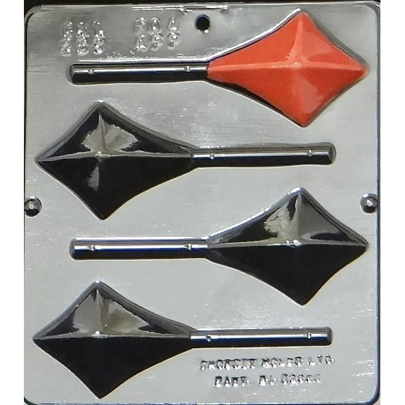 259 Kite Lollipop Chocolate Candy Mold
