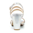 thumbnail image 3 of BLISSFUL STEP Women's Open Toe Slingback Chunky Heel Ankle Strap Sandals, 3 of 7
