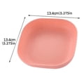 thumbnail image 2 of 4-Inch Square Melamine Appetizer Plates, Small Plastic Snack & Fruit Dishes for Home, Restaurant, Hotel Use, Set of 10, 2 of 7