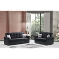 thumbnail image 3 of Ottomanson Origins Pro Sofa Bed with Storage 74", Black Microfiber, 3 of 10