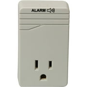 Woods Surge Protector Adapter, 900 Joules of Protection, Light Grey, 1-Outlet