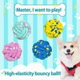 thumbnail image 2 of Bouncing Pet Chew Toy Elastic ETPU Teething Ball Promotes Teeth Health For Dog And Cats Fetching Entertainment Toy, 2 of 8