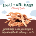 thumbnail image 5 of Single Ingredient Turkey Breast Air-dried Jerky Strip Treats Combo with Pork Loin, 5 of 9