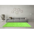 thumbnail image 3 of Ahgly Company Indoor Rectangle Abstract Green Modern Area Rugs, 7' x 10', 3 of 4
